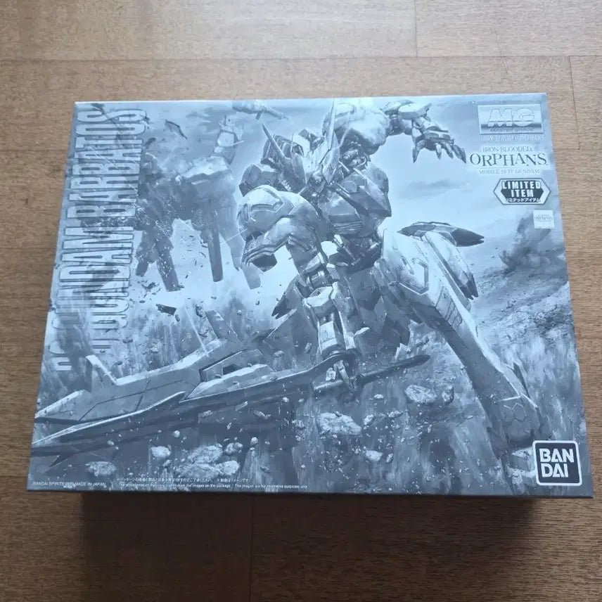 [BUNJANG] MG Barbatos Lupus Rex Titanium Finish Model Kit / MG 발바토스 티타늄 피니쉬