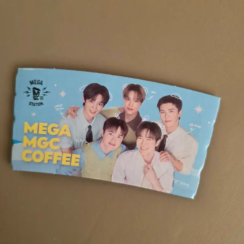 [BUNJANG] EXO Mega Coffee Photocard Set (Sealed) / [세트 미개봉]EXO 엑소 메가커피 포토카드