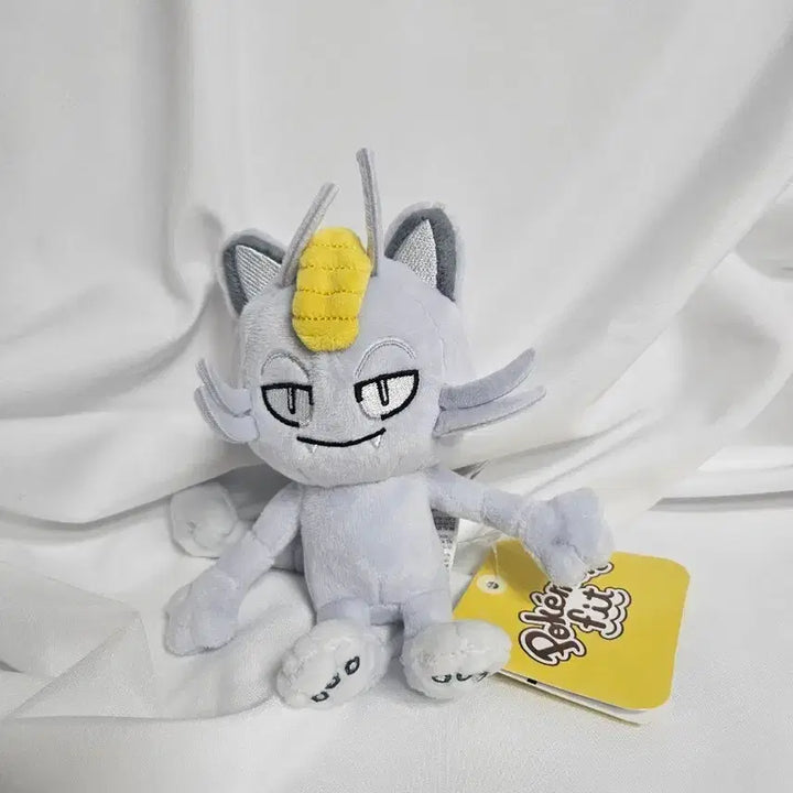 [BUNJANG] Pokemon Center Alola Meowth Fit Plush Doll / 포켓몬센터 포켓몬 fit 알로라 나옹 인형