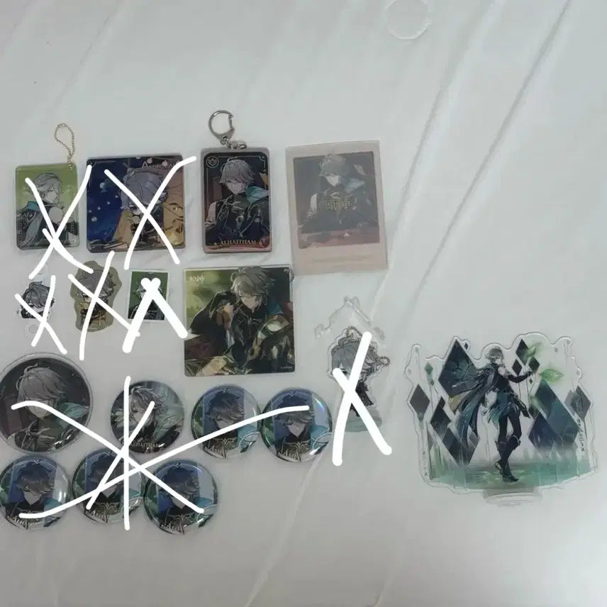 [BUNJANG] Alhaitham Merchandise Bundle Set / 원신 알하이탐 굿즈 일괄