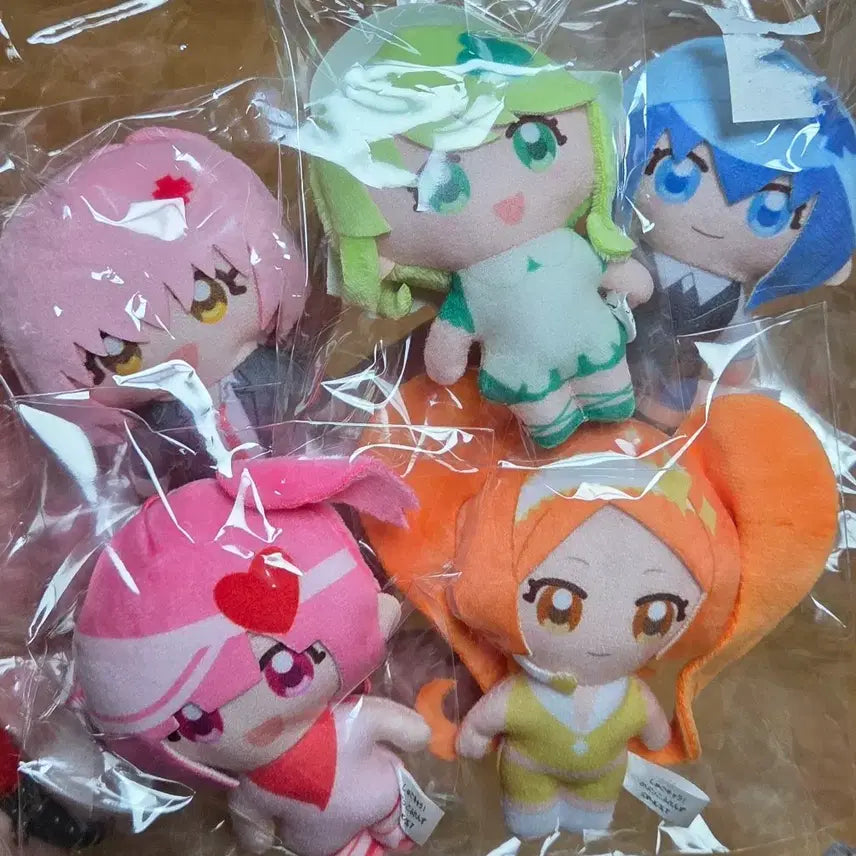 [BUNJANG] Shugo Chara! Capooco Friends Plush Set (5 Types) / (일괄) 캐릭캐릭체인지 카푸코 프렌즈 누이 5종 일괄