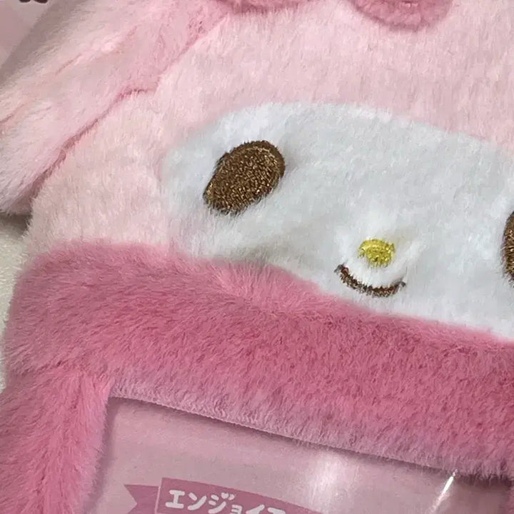 [BUNJANG] Sanrio My Melody Fur Card Holder / 일본 산리오 마이멜로디 포카홀더 털홀더 카드홀더