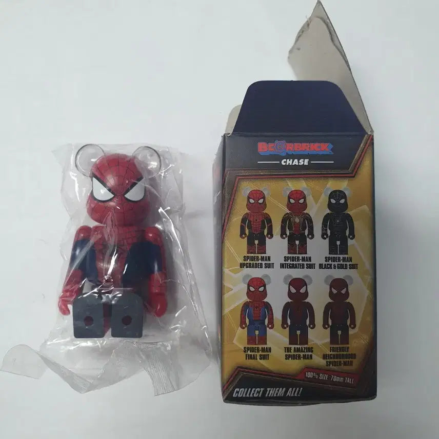 [BUNJANG] Bearbrick Spider-Man Chase (Amazing Spider-Man Ver. 5) / 베어브릭 스파이더맨 체이스