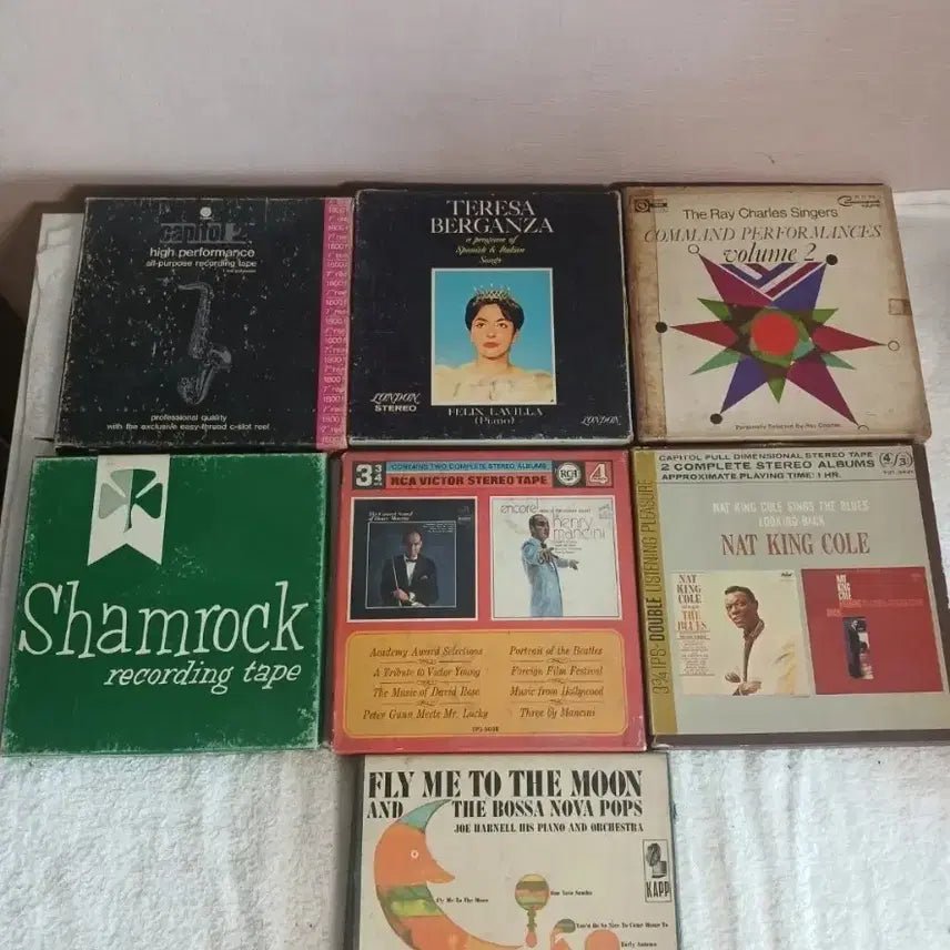 [BUNJANG] Various Artists 8mm Reel Tape Collection / 다양한 아티스트 8미리 릴테이프 일괄