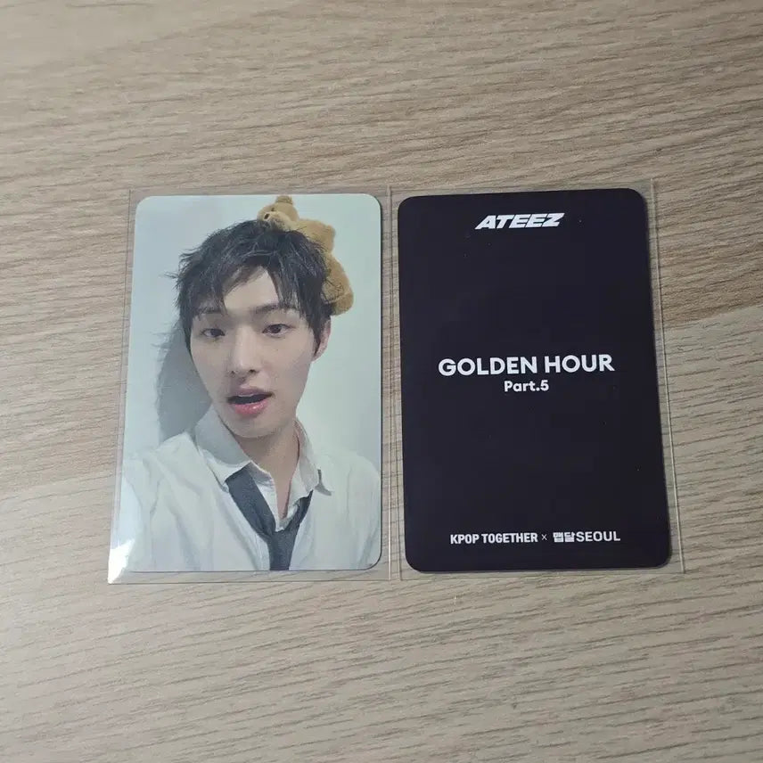 [BUNJANG] ATEEZ Mingi Mapdal POB Photocard / 에이티즈 민기) 맵달 미공포 특전 포카