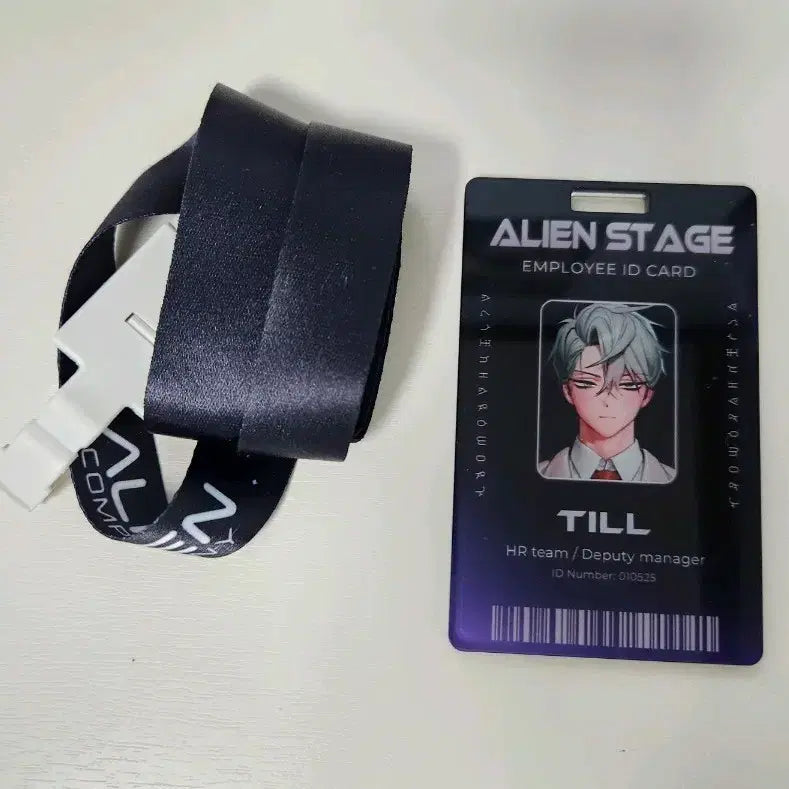 [BUNJANG] A-Stage Rubia Unofficial Staff ID Card / 에이스테 루비아님 비공굿 틸 사원증