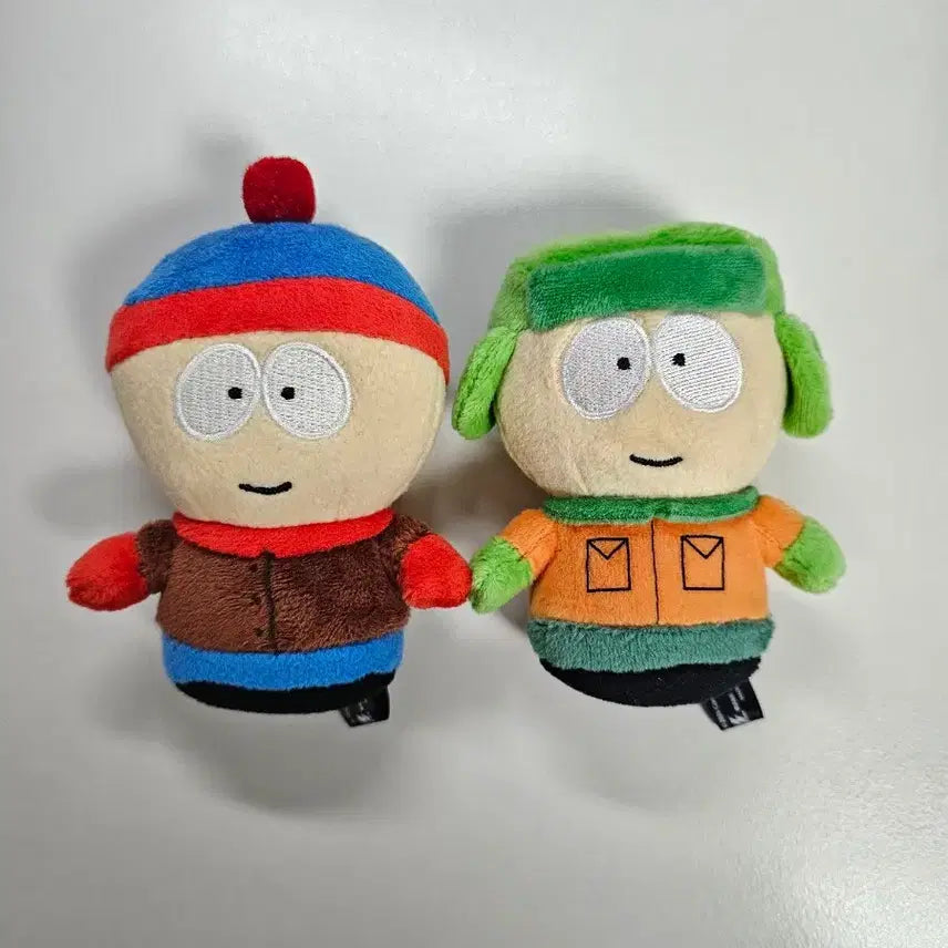 [BUNJANG] South Park Stan &amp; Kyle Plush Doll &amp; Photocard Holder Bundle Set / [마지막내림] 사우스파크 스탠, 카일 인형 누이, 포토카드홀더 스탠카일 스타일