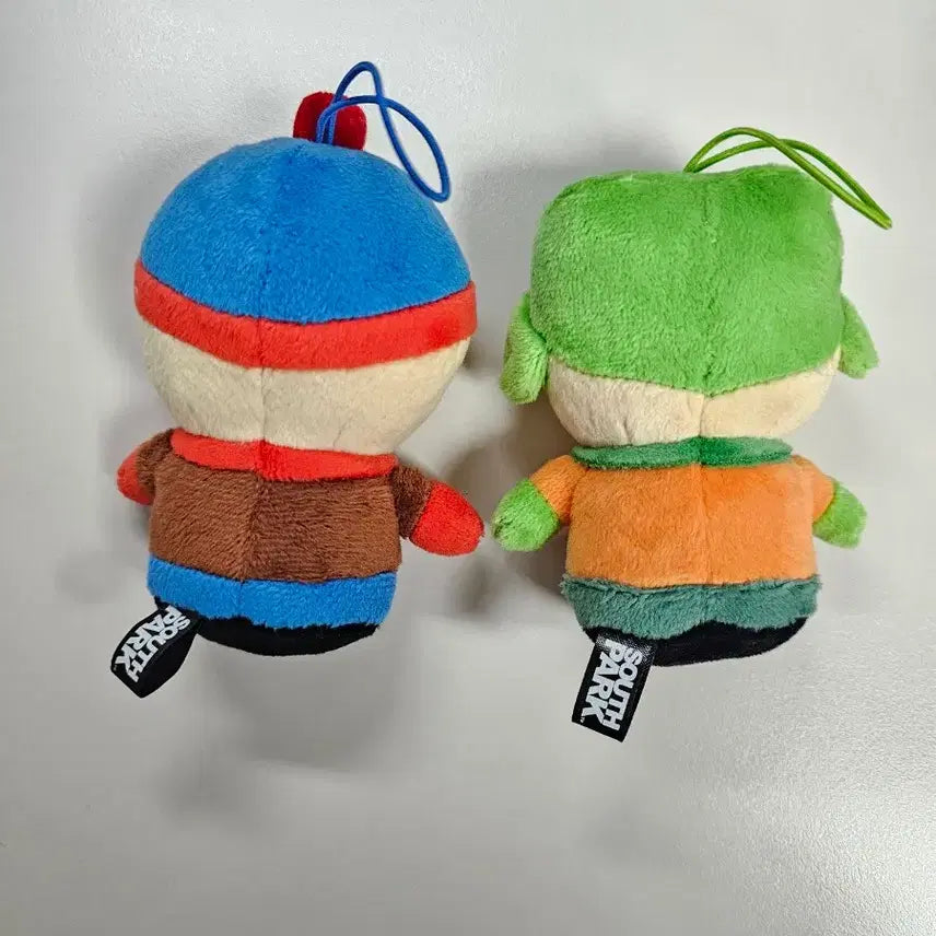 [BUNJANG] South Park Stan &amp; Kyle Plush Doll &amp; Photocard Holder Bundle Set / [마지막내림] 사우스파크 스탠, 카일 인형 누이, 포토카드홀더 스탠카일 스타일