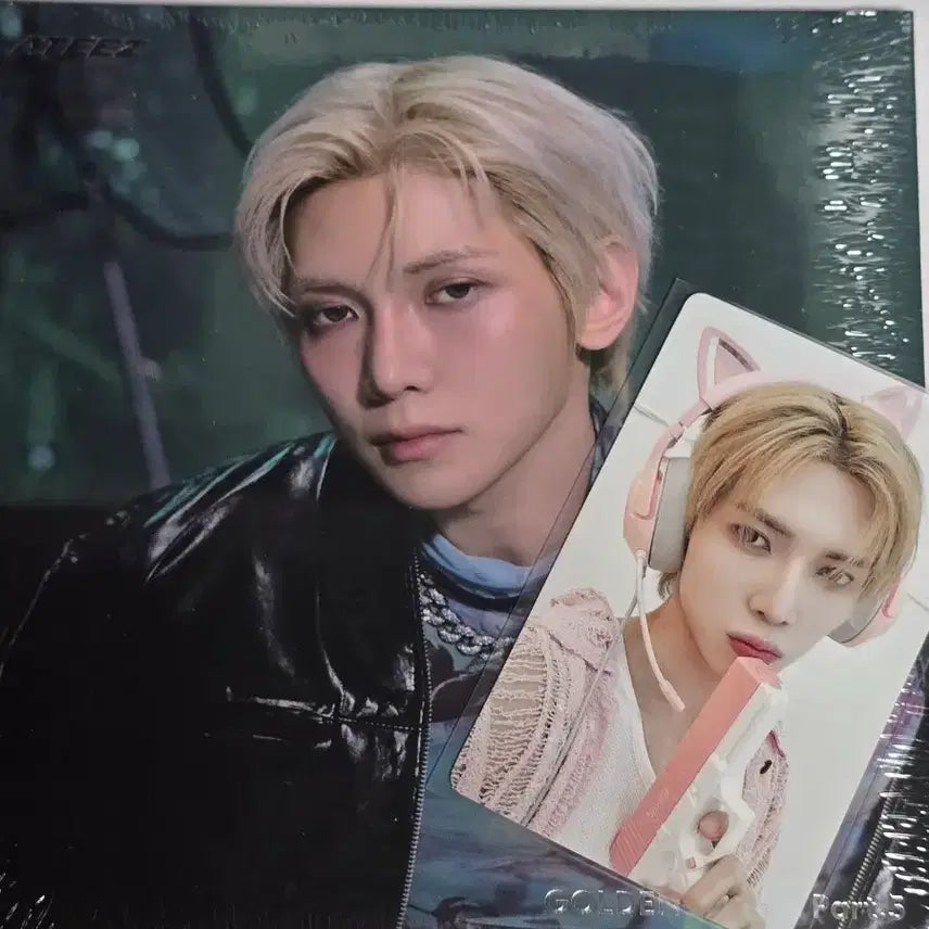 [BUNJANG] ATEEZ Yeosang Jump Up Cat Agent Digipack Bundle Set (Sealed) / ATEEZ 에이티즈 점프업 고양이 요원+디지팩미개봉 포함 여상