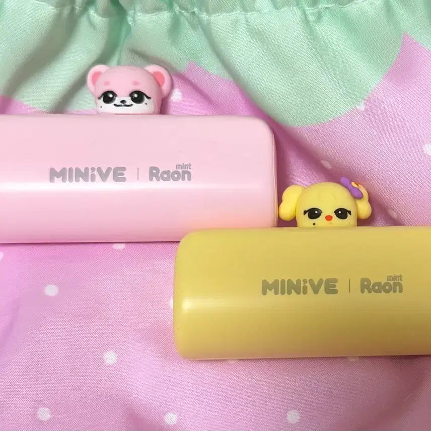 [BUNJANG] IVE (G)I-DLE (G)I-DLE Seohyun &amp; Rei Portable Battery Bundle Set / 아이브 이서 레이 보조배터리 일괄