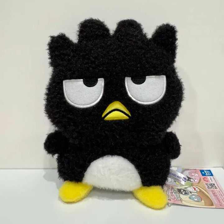 [BUNJANG] 2024 Sanrio Bad Badtz-Maru Plush Flat Doll / 2024 배드바츠마루 뽀글 납작인형