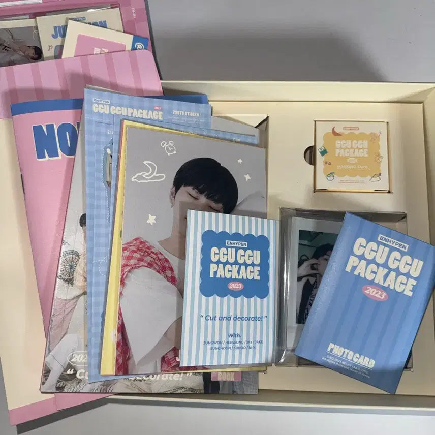 [BUNJANG] ENHYPEN 2023 Kkura Package Unsealed Album / 엔하이픈 2023 꾸꾸 패키지 개봉 앨범