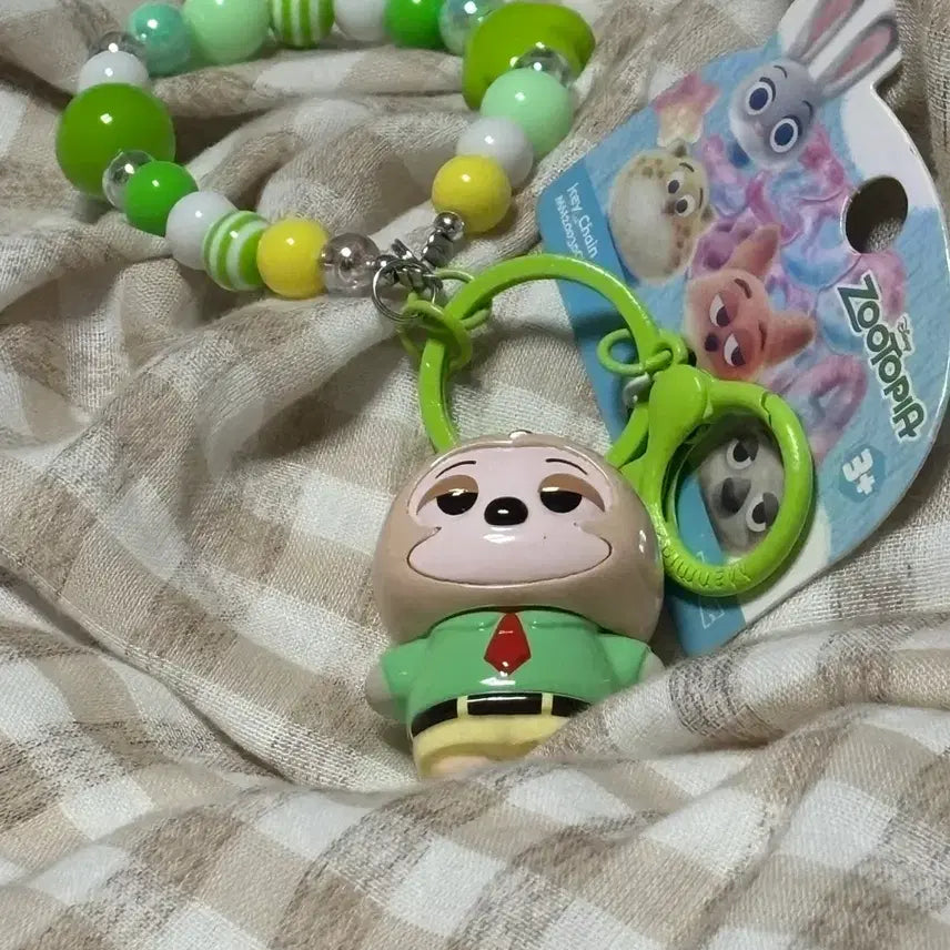 [BUNJANG] Zootopia Flash Sloth Keyring / 주토피아 플래쉬 나무늘보 키링