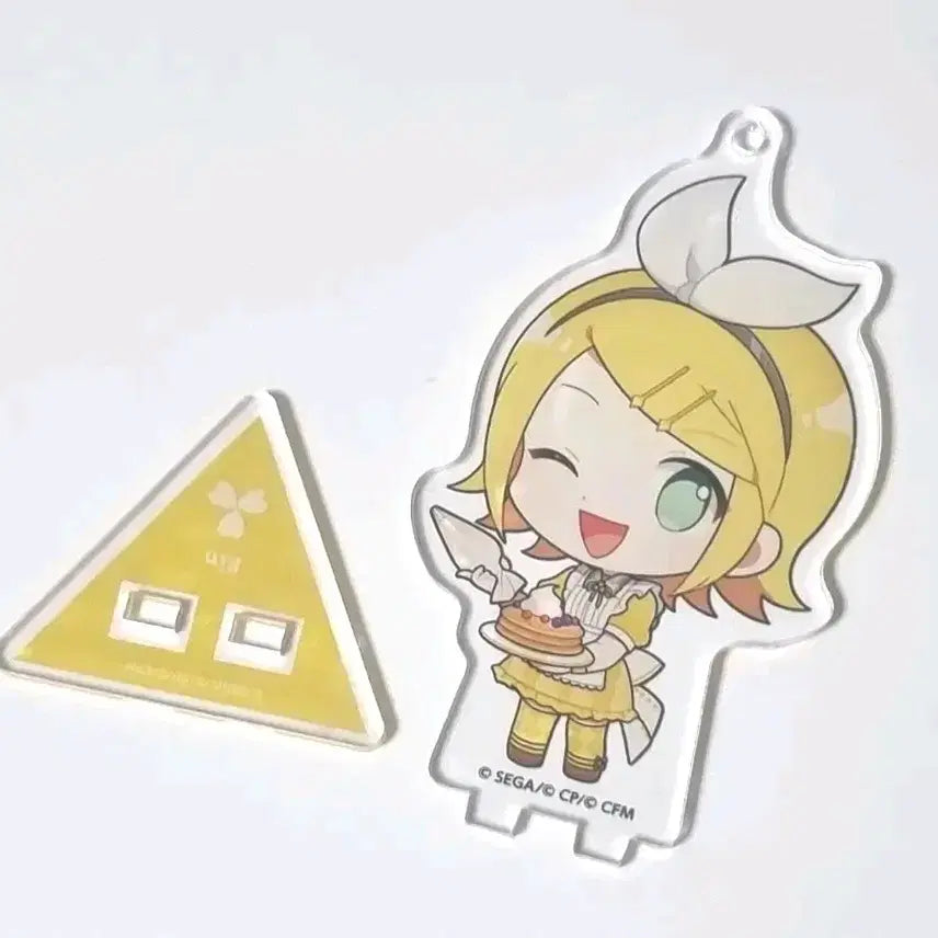 [BUNJANG] Kagamine Rin Project Sekai Momoiro Cafe Acrylic Stand / 카가미네 린 프로젝트 세카이 모모점 카페 아크릴