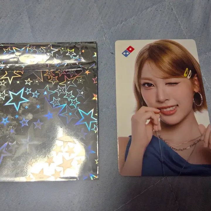 [BUNJANG] Resene Mei Domino Pizza Photocard / 리센느 메이 도미노 피자