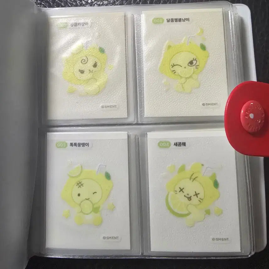 [BUNJANG] Aespa Lemonade Popup Mini Album Stickers Bundle Set / 에스파 레모네이드 팝업 띠부씰 세트