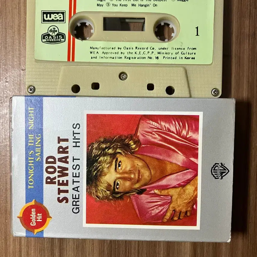 [BUNJANG] Rod Stewart Greatest Hits Cassette Tape / 로드 스튜어트 GREATEST HITS 카세트 테이프