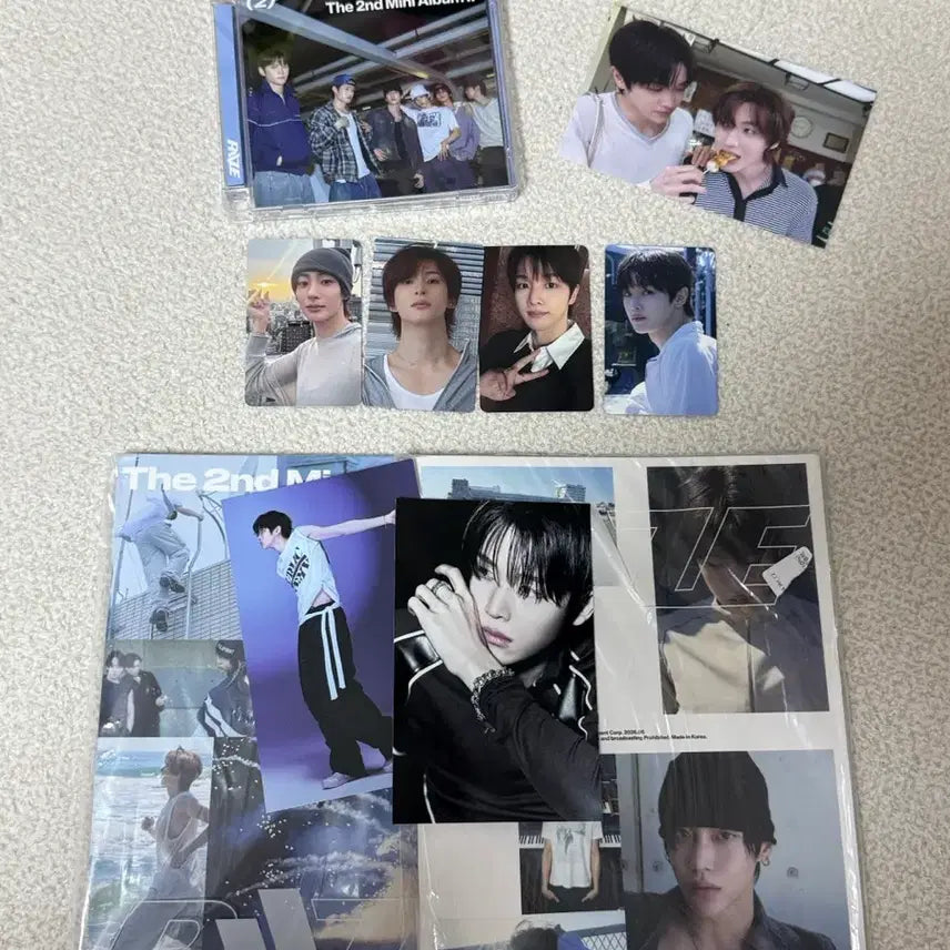 [BUNJANG] RIIZE Japan Album Sungchan Anton Photocard Bundle Set / 라이즈 일본 앨범 성찬 앤톤 포토카드 일괄 양도