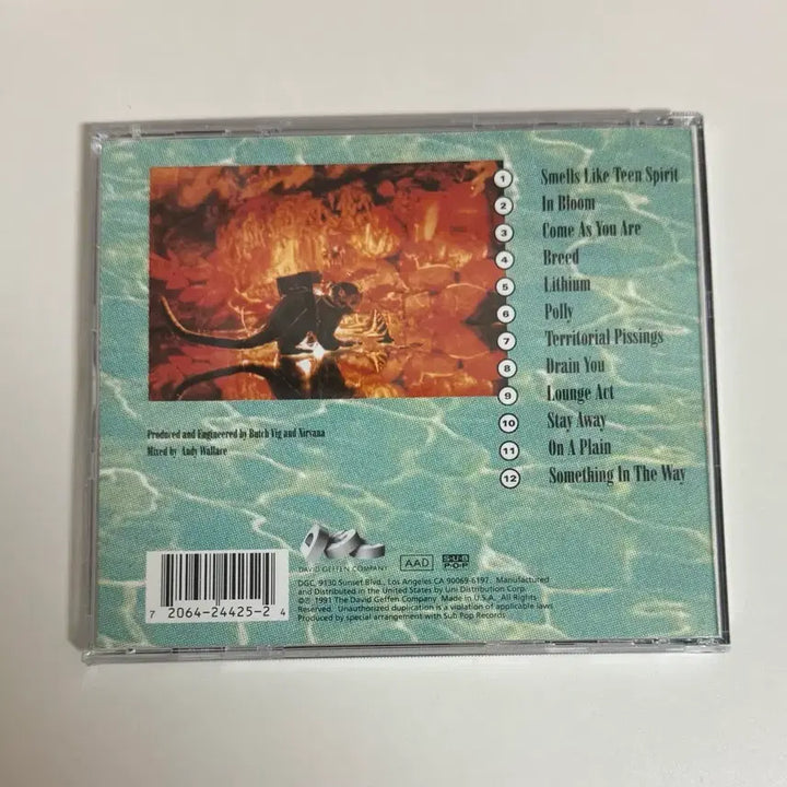 [BUNJANG] Nirvana Nevermind CD / 너바나 Nevermind CD