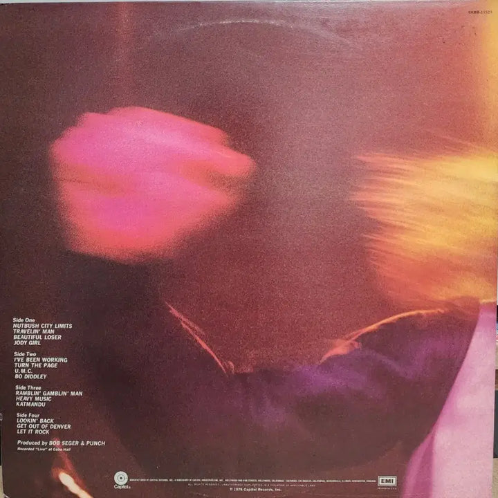 [BUNJANG] Bob Seger Double LP US Pressing / Bob Seger 더블 LP 미국원반
