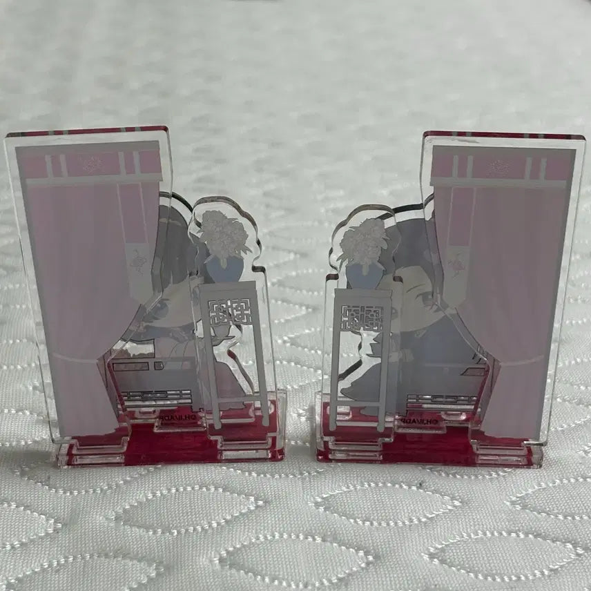 [BUNJANG] The Apothecary Diaries Chibi Acrylic Diorama Stand Set (Jinshi, Maomao) / 약사의 혼잣말 치비 아크릴 디오라마 스탠드 세트 진시 마오마오