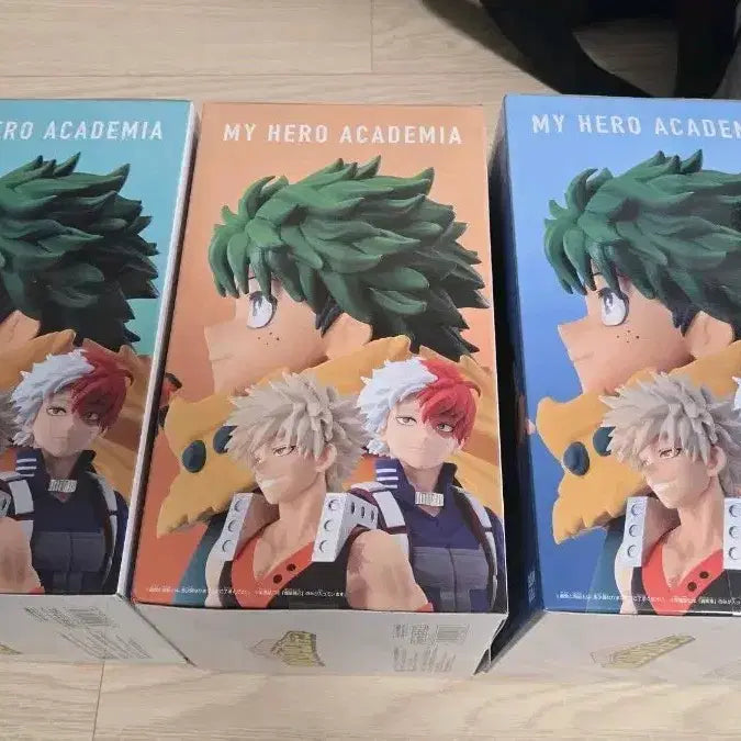 [BUNJANG] My Hero Academia Sealed Figure Bundle Set (Todoroki/Bakugo/Midoriya) / 미개봉 일괄 나히아 나의 히어로 아카데미아 피규어 (토도로키/바쿠고/미도리야)