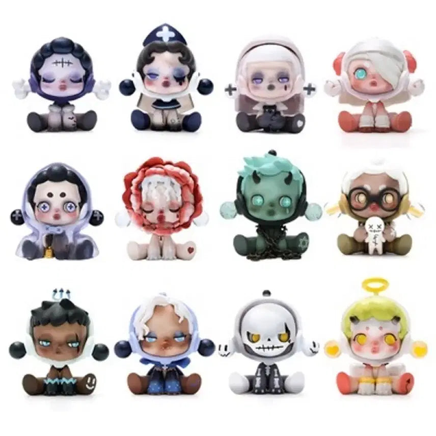 [BUNJANG] Pop Mart Skullpanda Ancient Castle Full Set (12 figures) / 팝마트 스컬판다 에이션트 캐슬 풀세트(12개)