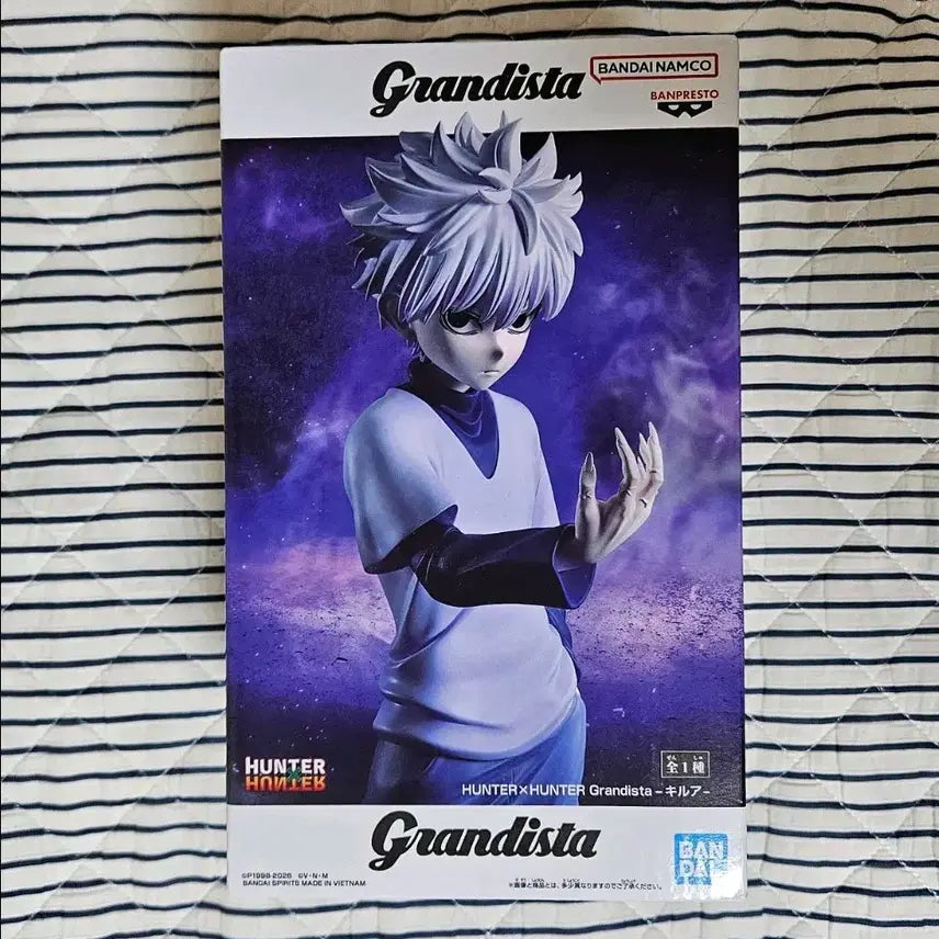 [BUNJANG] Hunter x Hunter Killua Grandista Figure (Sealed) / 미개봉) 헌헌 키르아 그란디스타 피규어 헌터x헌터