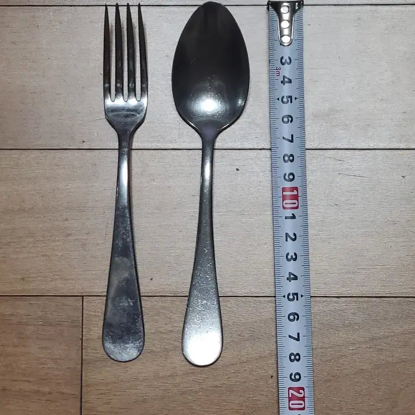 [BUNJANG] US Military Officer Issue Mess Kit Spoon &amp; Fork Set / 미군 오리지날 장교용 야전식기 스푼 포크 일괄