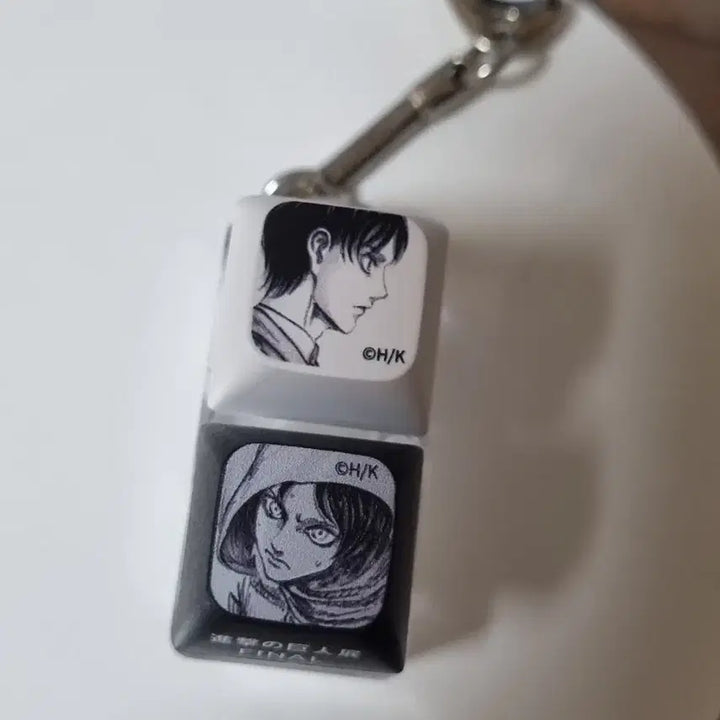 [BUNJANG] Attack on Titan Exhibition Eren Keycap / 진격의거인 전시회 에렌 키캡