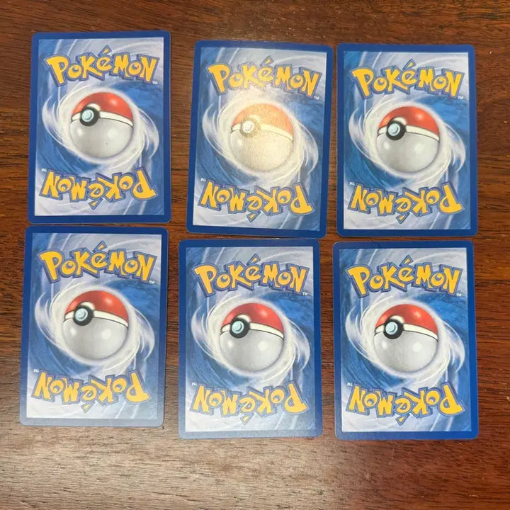 [BUNJANG] Pokemon Trading Cards - 6 Card Set / 포켓몬카드 6종