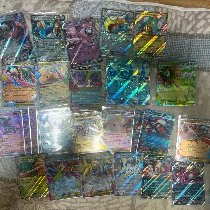 [BUNJANG] Pokemon Card North American Edition EX RR 24 Types Bundle Set / 포켓몬카드 북미판 ex rr 24종 일괄