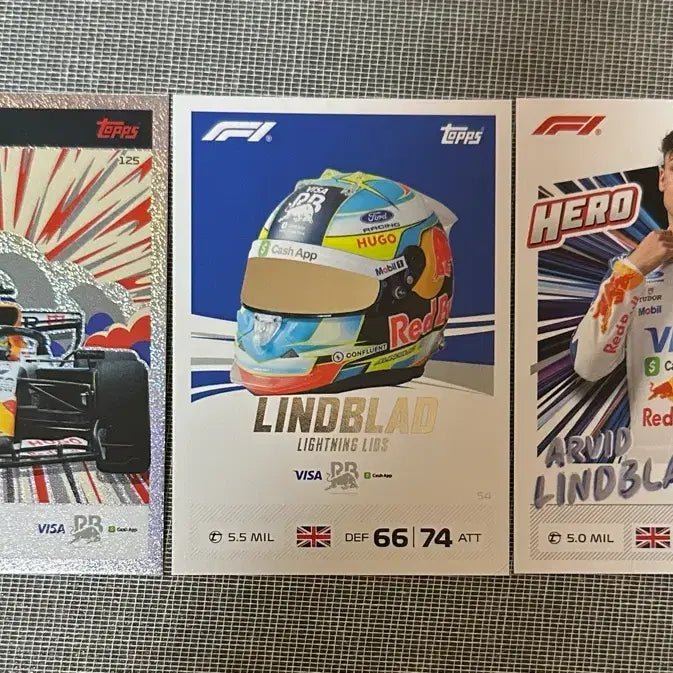 [BUNJANG] 2026 Topps Turbo Attax Lindblad Card Bundle Set / 2026 F1 탑스 터보 어택 린드블라드 카드 일괄
