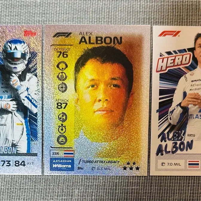 [BUNJANG] 2026 Topps Turbo Attax Alex Albon Bundle Set / 2026 F1 탑스 터보 어택 알렉스 알본 카드 일괄