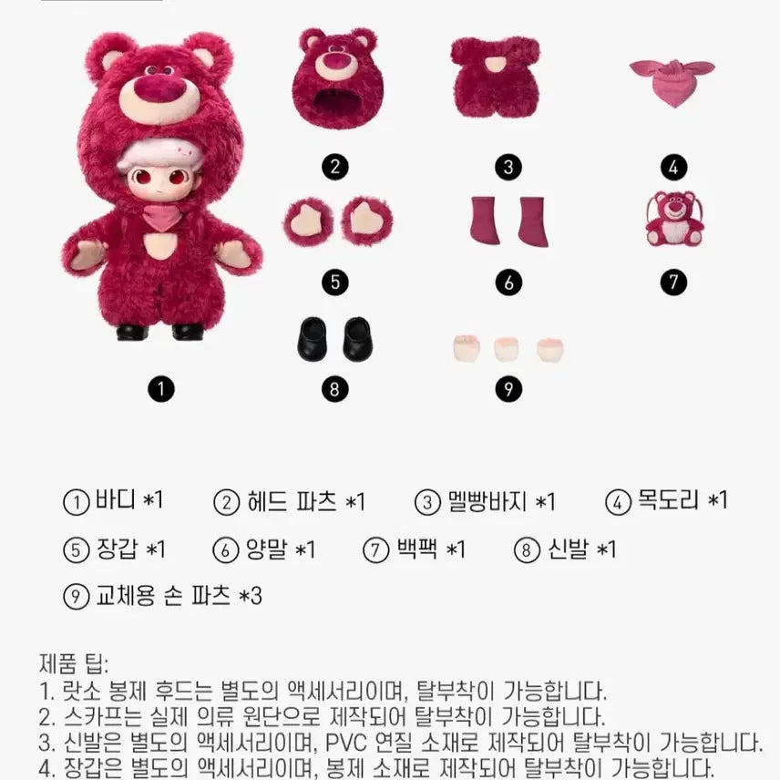 [BUNJANG] Pop Mart Dimoo Toy Story Series 1/12 Secret (Lotso) Unsealed New Product / [정품]팝마트 디무 토이 스토리 시리즈 1/12 확률 시크릿(랏소)미개봉 새상품