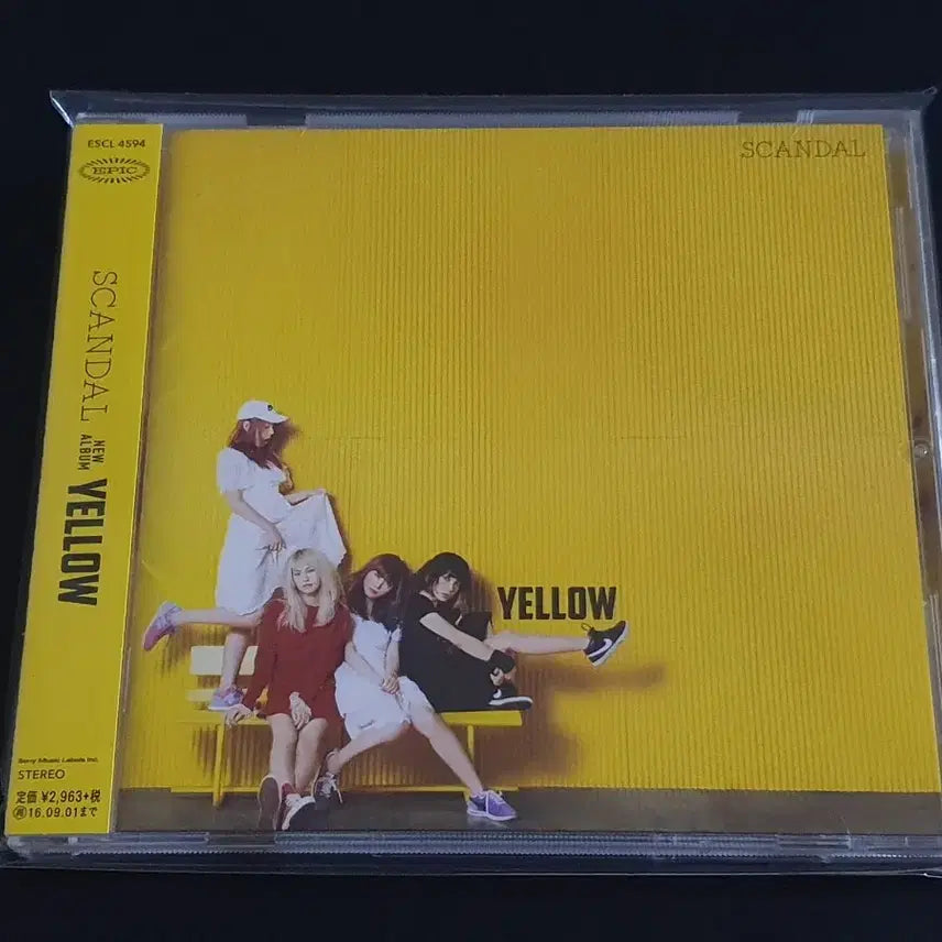 [BUNJANG] SCANDAL YELLOW 7th Album / 일본 걸스 락밴드 SCANDAL 스캔달 7집 앨범 YELLOW 스캔들 음반