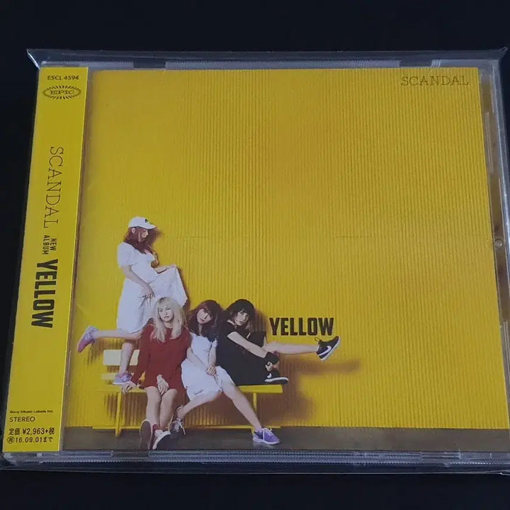 [BUNJANG] SCANDAL YELLOW 7th Album / 일본 걸스 락밴드 SCANDAL 스캔달 7집 앨범 YELLOW 스캔들 음반