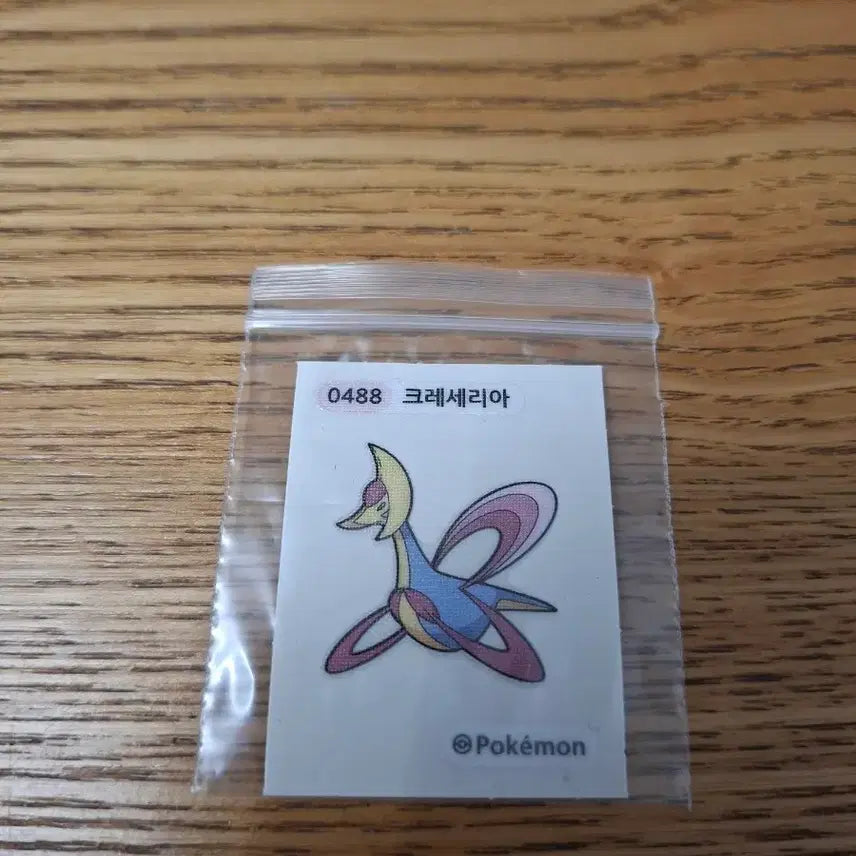[BUNJANG] Pokemon 0488 Cresselia Sticker Ttibu Seal / 포켓몬 0488 크레세리아 스티커 띠부씰