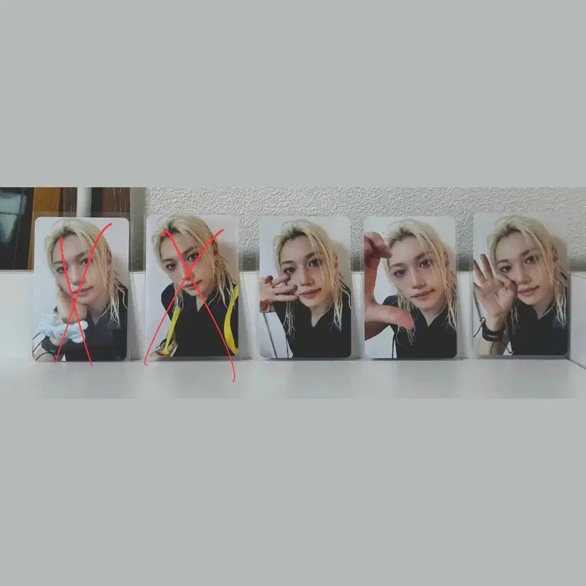 [BUNJANG] Stray Kids Lucky Draw Photocard Bundle Set / 스트레이키즈 런잇 입장포카 3장 일괄