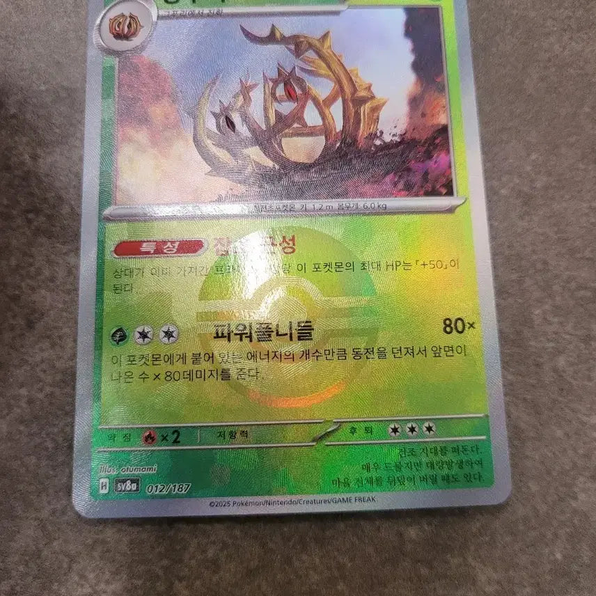 [BUNJANG] Pokemon Card Monster Ball 100 HP / 포켓몬 카드 공푸리 몬스터볼 100 HP