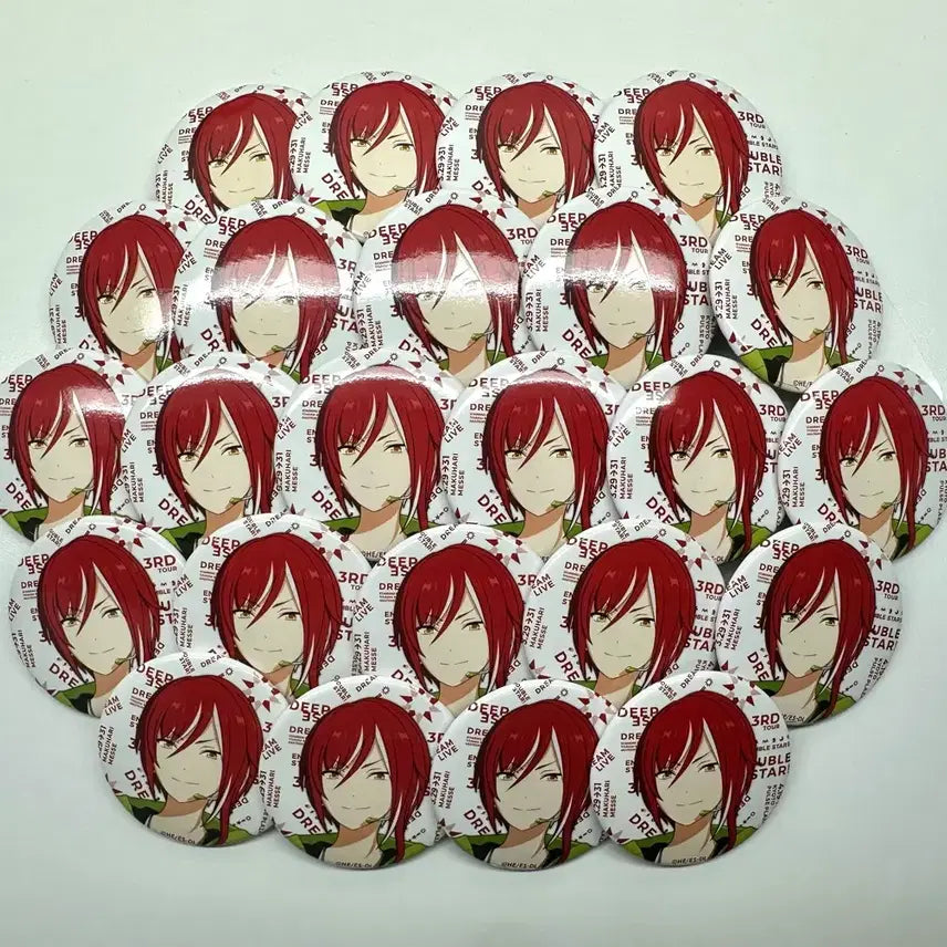 [BUNJANG] Ensemble Stars Sakasaki Natsume 3rd Anniversary Dream Live Can Badge Bundle Set / 앙스타 사카사키 나츠메 3주년 드림라 캔뱃지 일괄 이타백