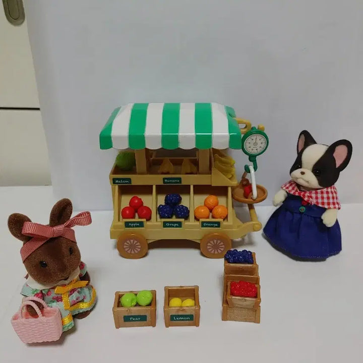 [BUNJANG] Sylvanian Families Discontinued Fruit Wagon / 실바니안 단종 과일웨건