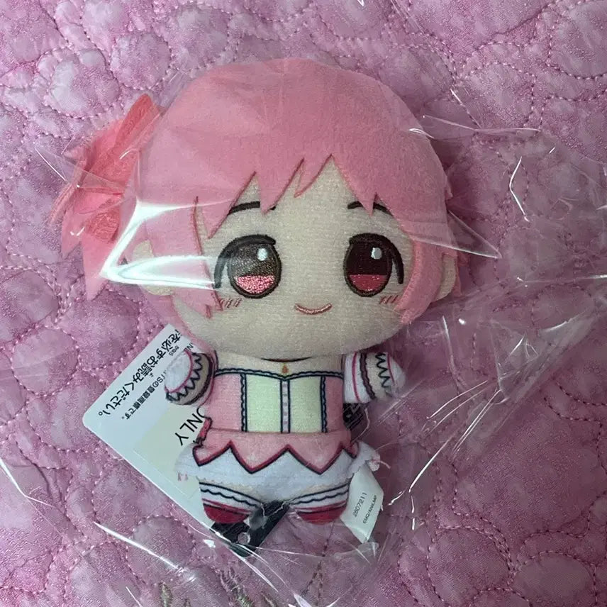 [BUNJANG] Puella Magi Madoka Magica Madoka Chibi Plush Keychain / 마법소녀 마도카 마기카 마도카 치비누이 인형 키링