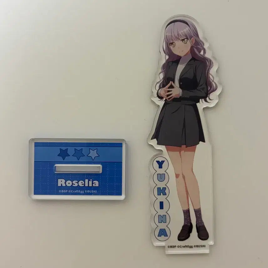 [BUNJANG] Bang Dream Roselia Yukina AGF Acrylic Stand / 뱅드림 로젤리아 유키나 agf 아크릴 스탠드