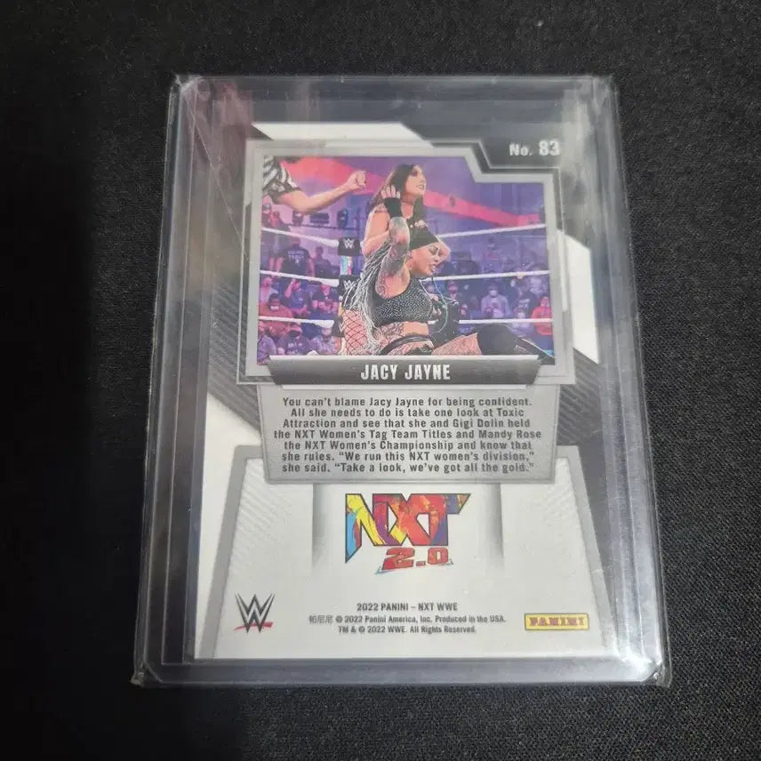 [BUNJANG] WWE "NXT" 2022 Panini Jae C. Jayne Rookie Blue 