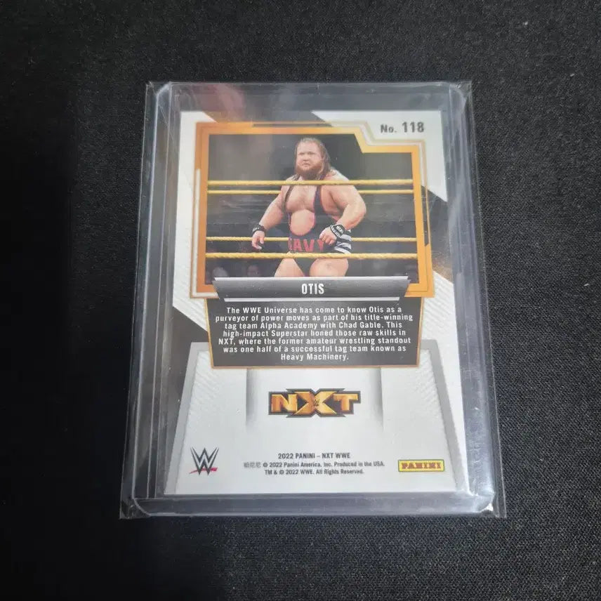 [BUNJANG] WWE Otis Purple 99 Limited Edition Trading Card / [WWE] 오티스 퍼플 99한정