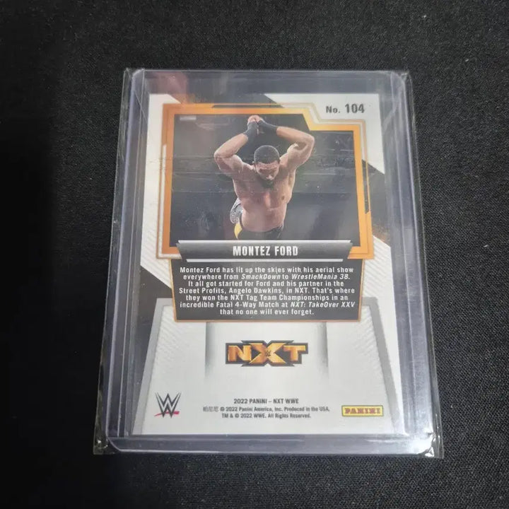 [BUNJANG] 2022 Panini NXT Montez Ford Purple Limited Edition 99 / [WWE] 몬테즈 포드 퍼플 99한정
