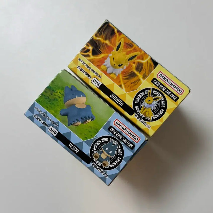 [BUNJANG] Pokemon Kids Paldea Region Set (Snorlax / Electabuzz Bundle) / 포켓몬스터 포켓몬키즈 팔데아지방 편 (먹고자/쥬피썬더 일괄)