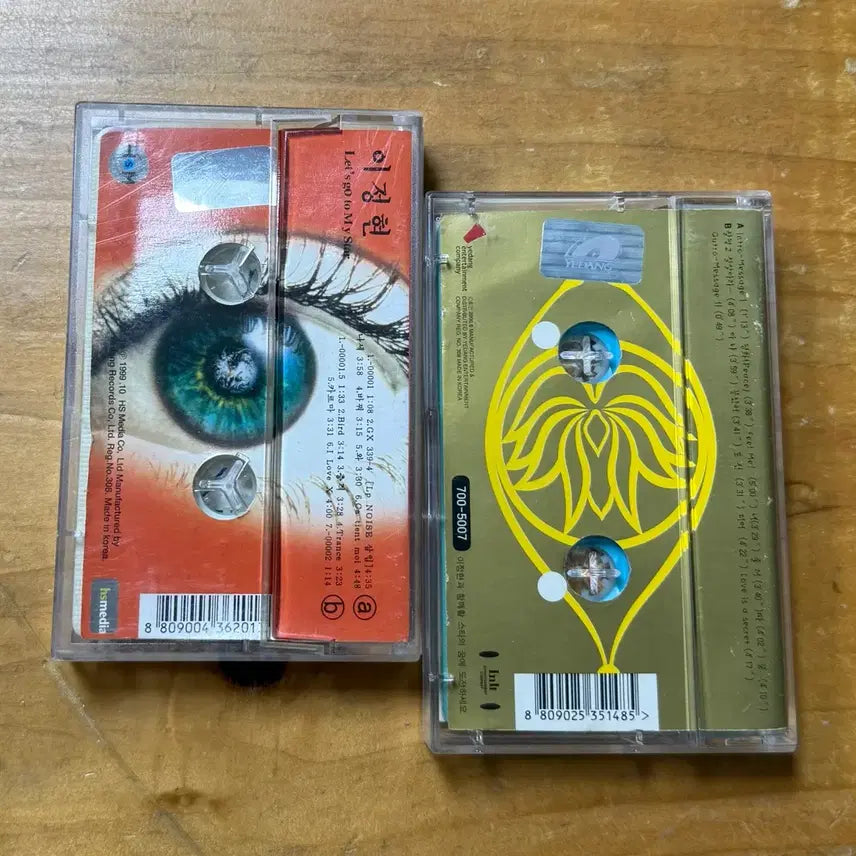 [BUNJANG] Lee Jung Hyun 1st &amp; 2nd Album Cassette Tape Set / 이정현 1집, 2집 카세트테이프