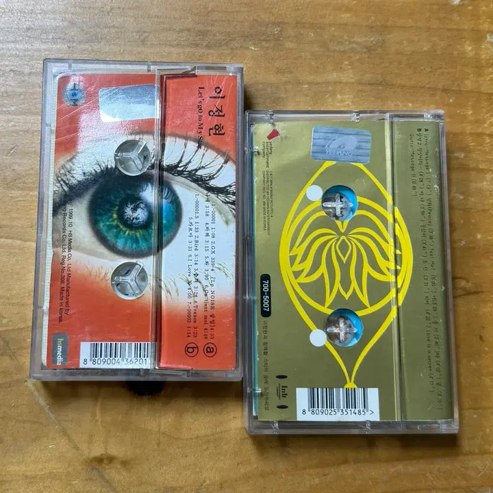 [BUNJANG] Lee Jung Hyun 1st &amp; 2nd Album Cassette Tape Set / 이정현 1집, 2집 카세트테이프